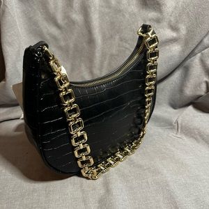 Zara mini black purse